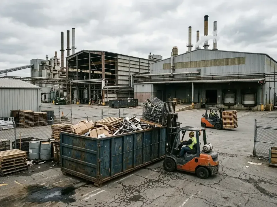 industrial-factory-scrap-conta-003 — frequently asked questions, Cheap Roll-off Dumpster Rentals in Evendale, OH